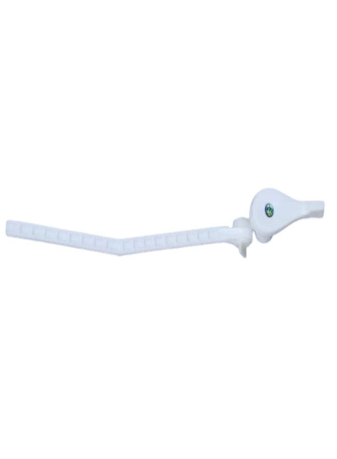 KI Plastic Flush Tank Lever Handle (Hindustan Type) - White (Pack of 1) - Image 2